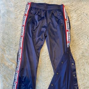 Split button-up pants (medium)